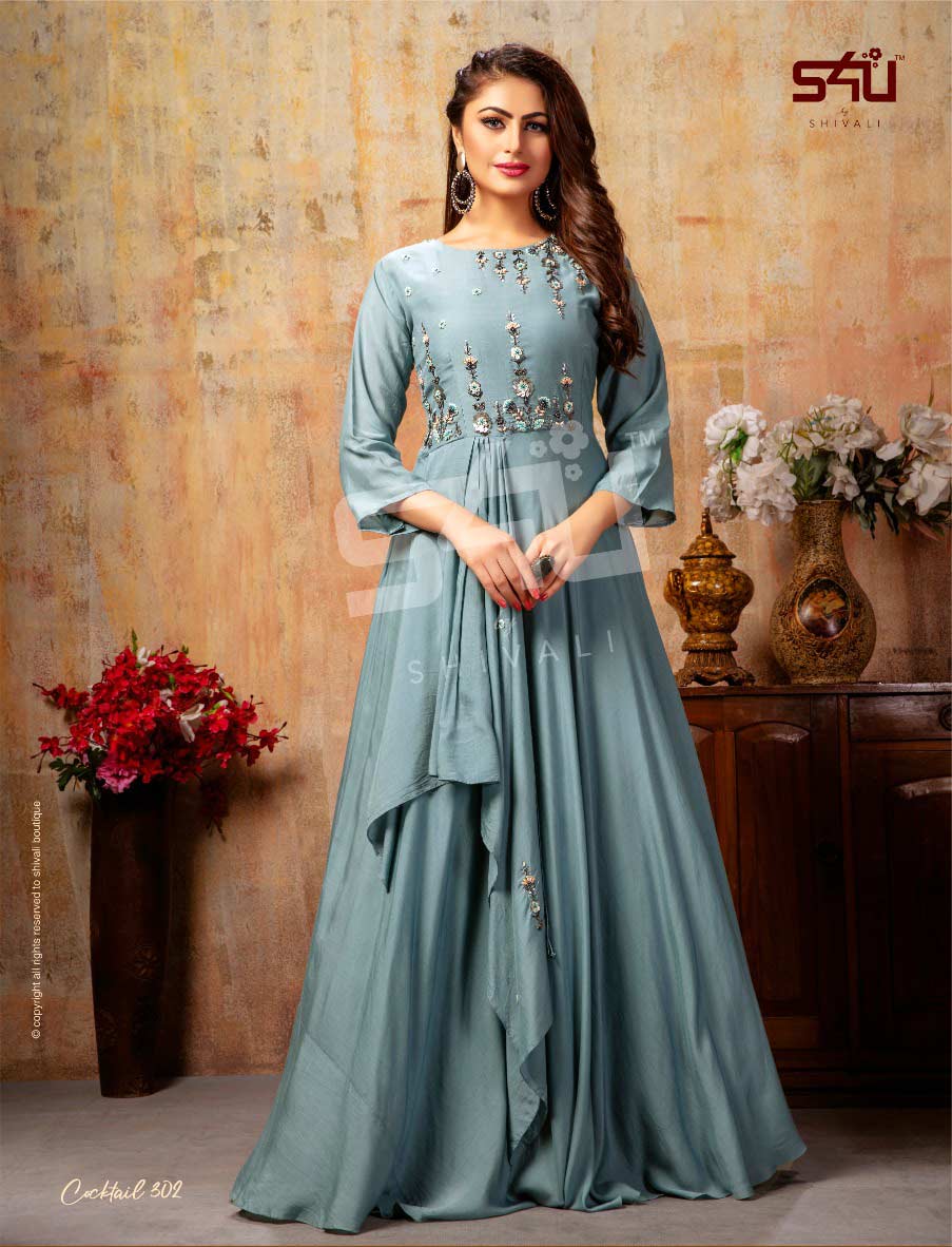 S4u Cocktail Vol-3 Kurta Gown Manufacturer S4u Cocktail Vol-3 Kurta Gown Manufacturer